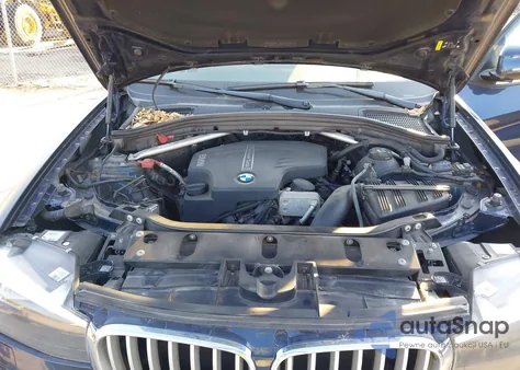 2017 BMW X3 xDrive28I z USA, uszkodzony, nr VIN 5UXWX9C35H0W69634